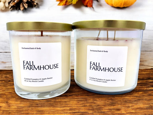 Fall Farmhouse Candle